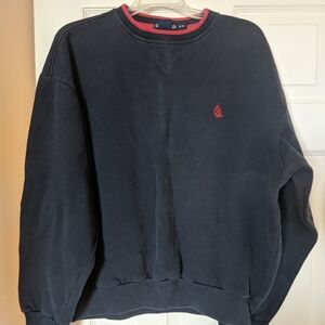 Men's Nautica sweatshirt, navy/red, size M, great lightly worn condition